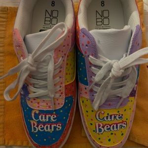 Care Bear Sneakers Size 8…  Worn once for my birthday… super comfy and cute!!!